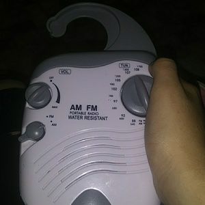 I'm selling a radio that is water proof